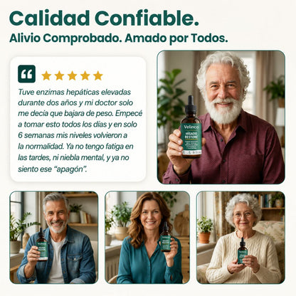 Velinco - Gotas de Soporte Hepático Completo